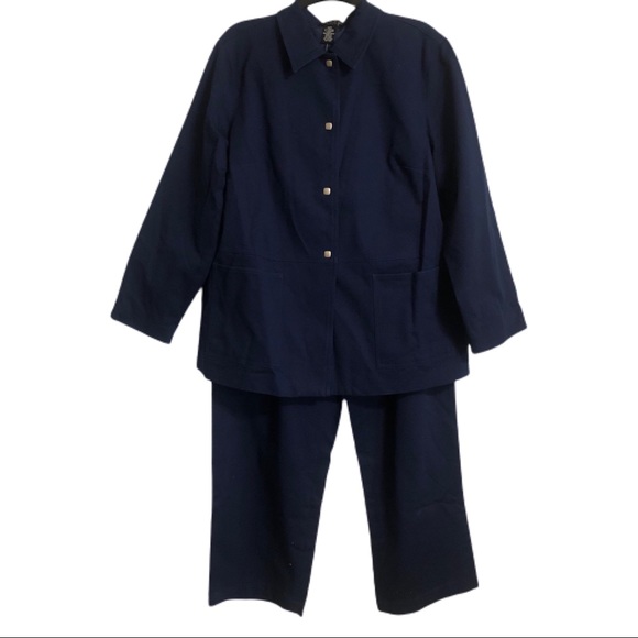 Dialogue Pants - Dialogue Pants Set. QVC Style. Plus Size.